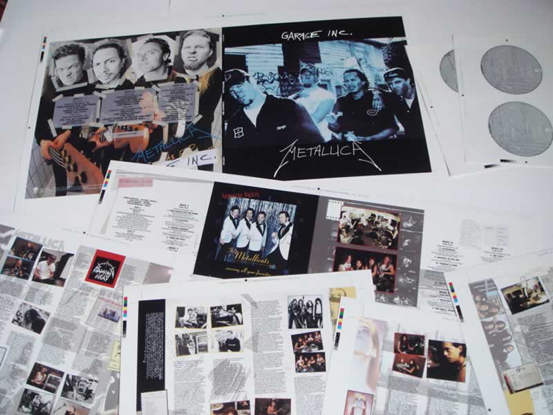 Metallica Garage Inc Proofs